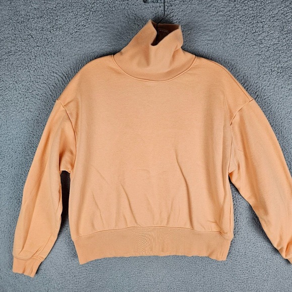 Calia Carrie Underwood Womens Small Sweatshirt Oversized Fleece Turtleneck - Picture 1 of 9